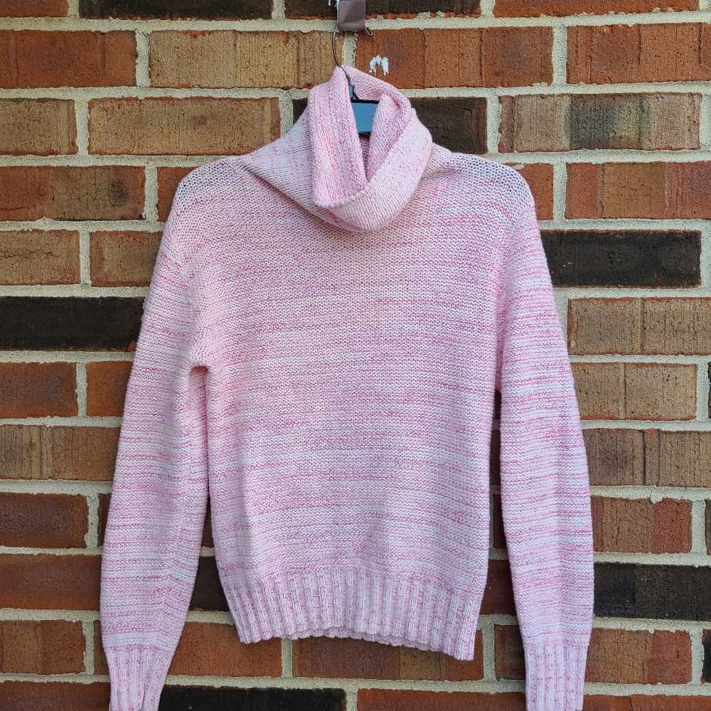 Vintage BeeWear Pink Turtleneck Sweater